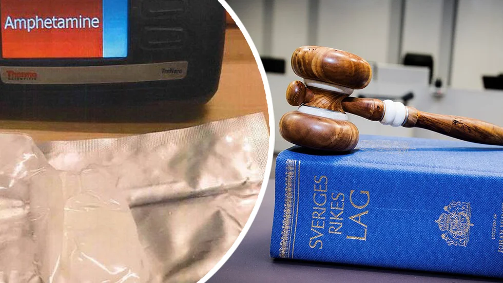 En 38-årig man döms till två års fängelse för narkotikasmuggling.