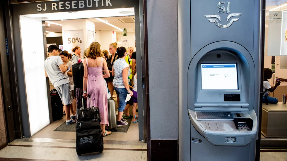 SJ bör öppna en butik i Resecentrum, skriver Lars O Ericsson