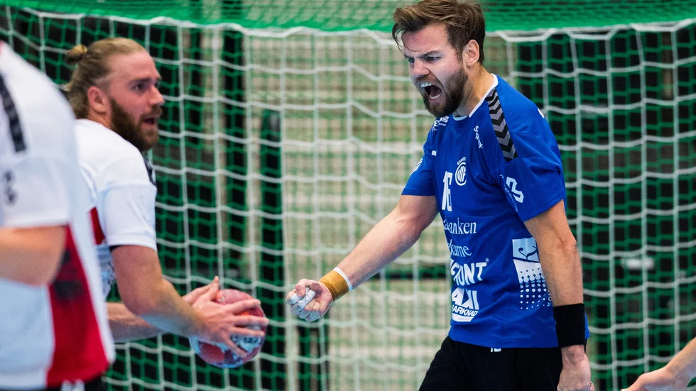 Daniel Freyr Andrésson var en av Guifs bästa spelare i segern mot OV Helsingborg.