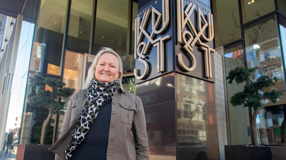 Piteå rasar i näringslivsrankingen och placerar sig nu bland de sämsta kommunerna i hela Sverige. Flera företagare i Piteå anser däremot att kritiken är överdriven, däribland Christina Skoog. (Arkivbild)