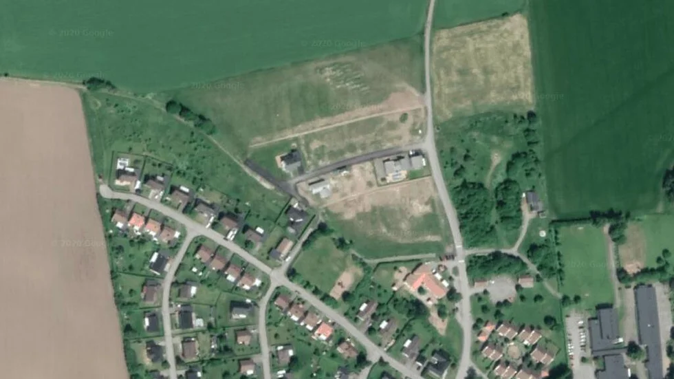 Området kring Kometvägen 5
