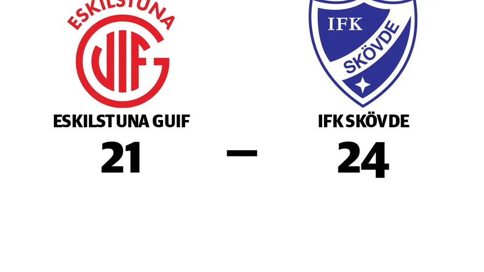 Eskilstuna Guif förlorade mot IFK Skövde