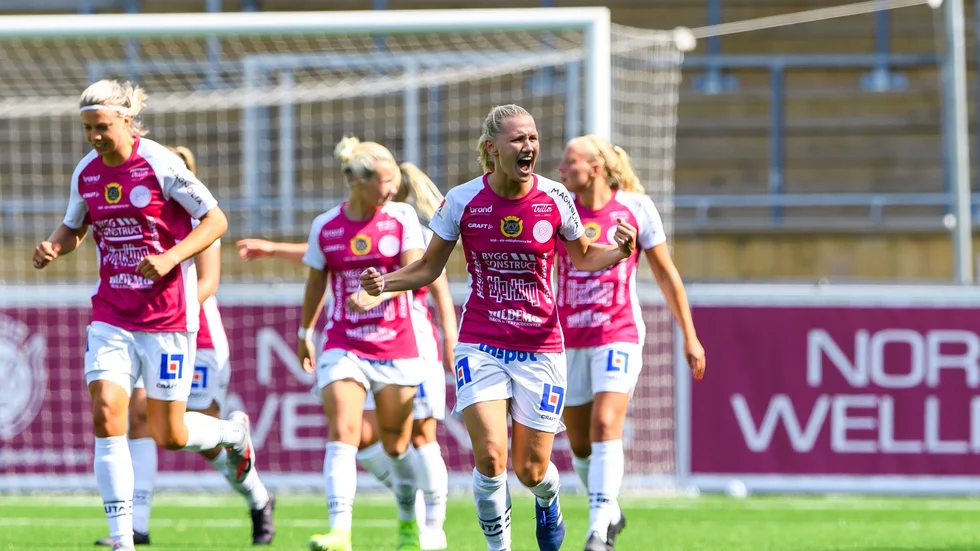 Sara Olai gjorde mål mot Djurgården i premiären. 