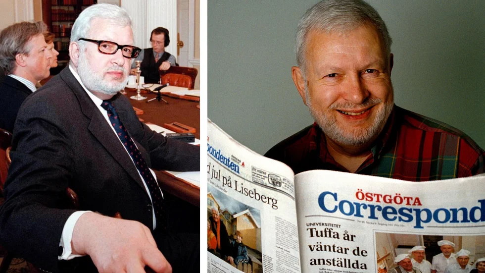 Ernst Klein var chefredaktör på Corren 1990-1998.