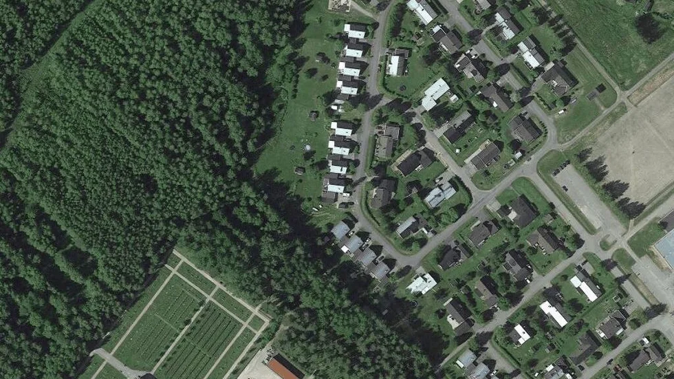 Området kring Bisittarevägen 36