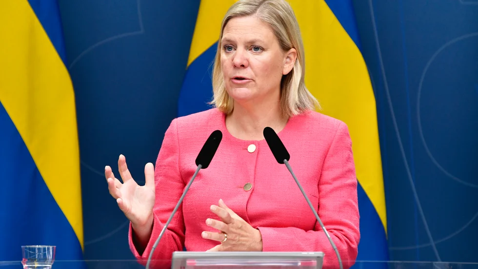 Finansminister Magdalena Andersson (S) får nu besked om coronapandemins effekt på svensk ekonomi. Arkivbild.