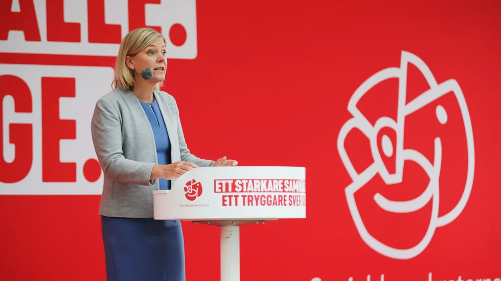 Finansminister Magdalena Andersson  (S) och ordförande i riksdagens Finansutskott Fredrik Olovsson (S) skriver att samhället måste bli tryggare och starkare. 

