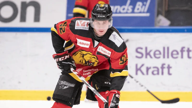 Sebastian Palukka fortsätter i SK Lejon. Det står klart efter att han skrivit på nytt kontrakt med klubben där han var poängbäst förra säsongen.