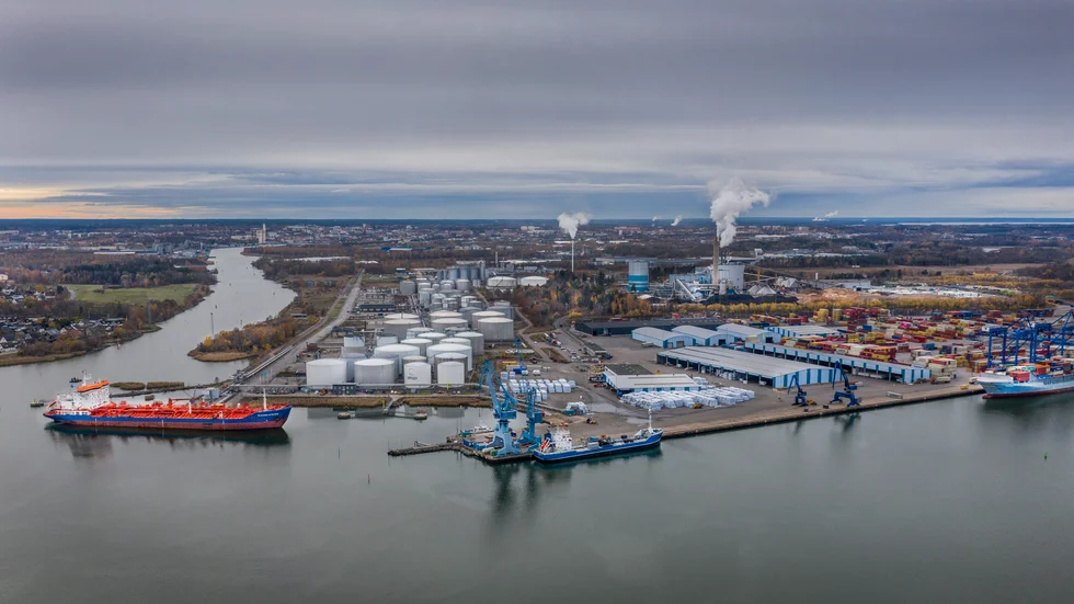 Norrköpings hamn. Här kommer Tullverket öka sina insatser den närmaste tiden.