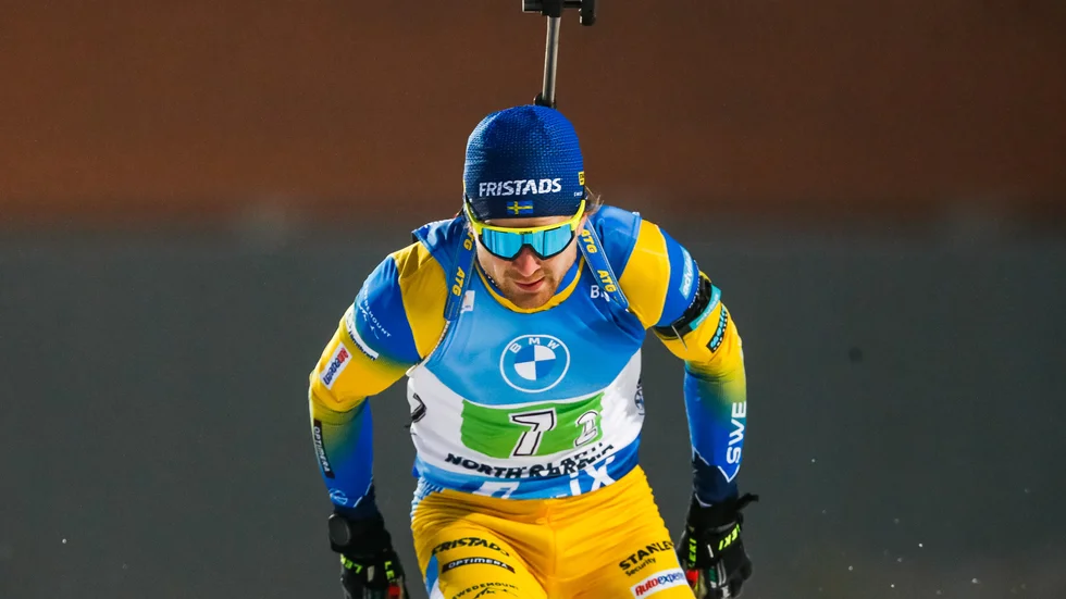 Jesper Nelin svarade för en fin insats i sprintloppet.