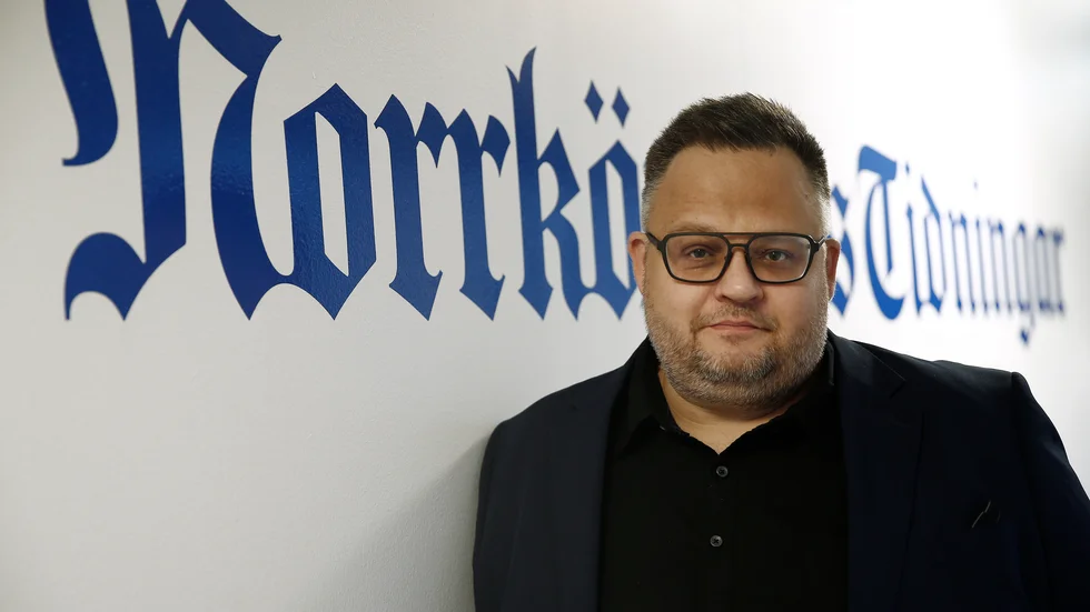 Fredrik Lagerqvist är chefredaktör och ansvarig utgivare för Norrköpings Tidningar.