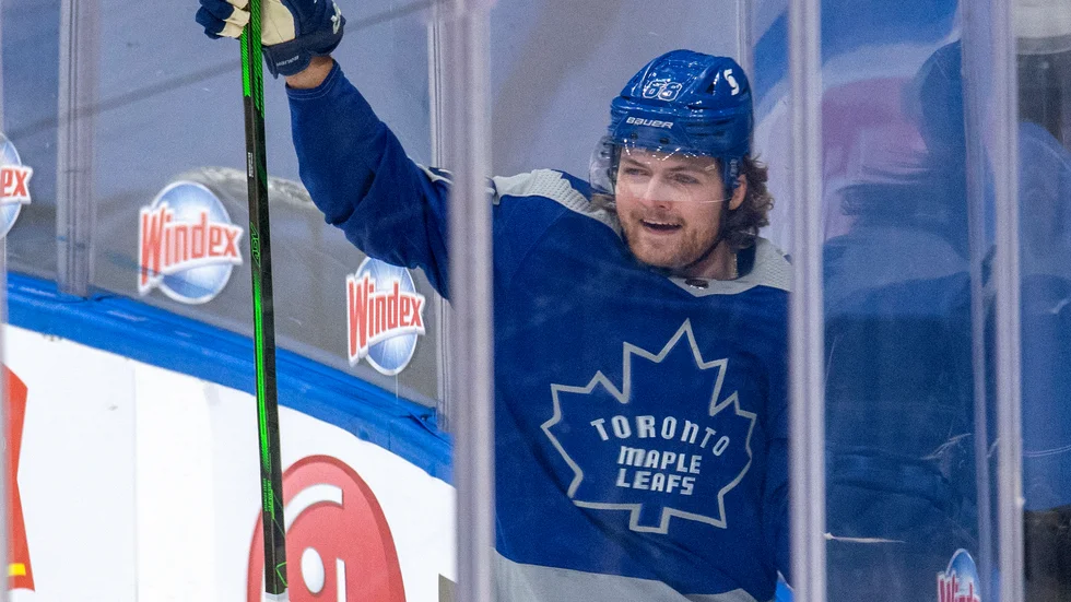 Torontos William Nylander blev matchhjälte.