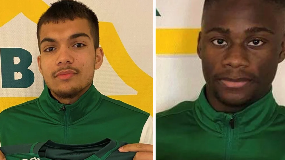 Alex Sernelius och Emmanuel Nyanfor är nya i Eneby.
