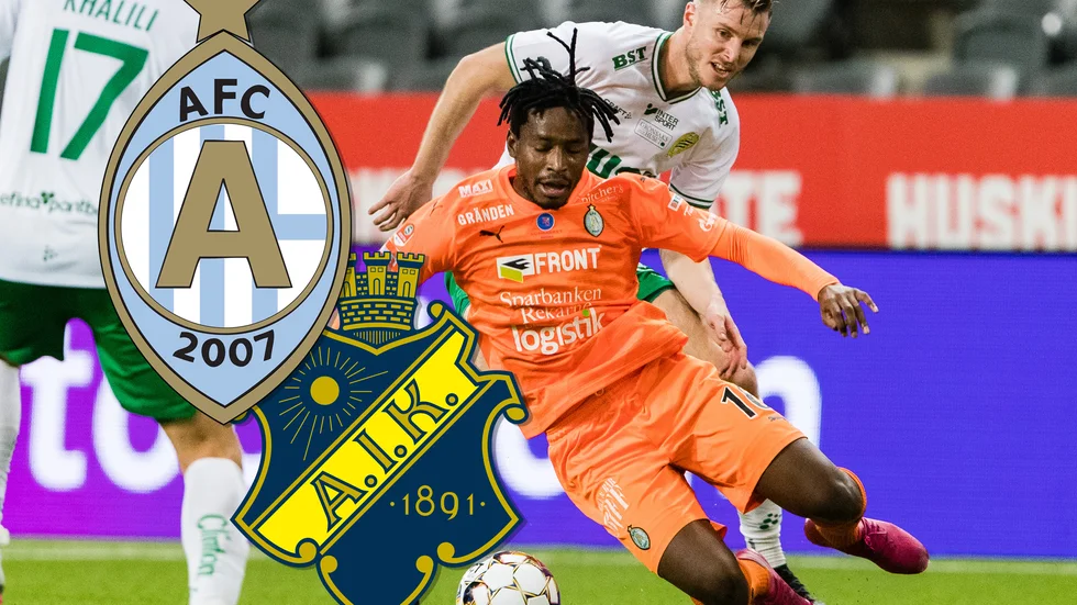 Följ mötet mellan AFC och AIK via vår direktrapportering.