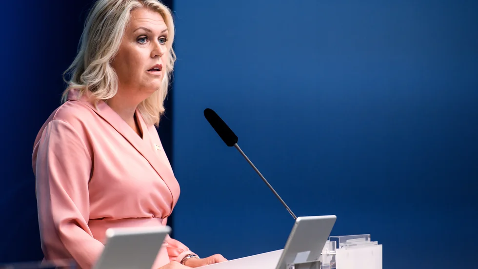 Socialminister Lena Hallengren (S). Arkivbild.