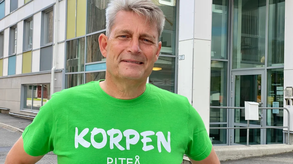 Pär Röckner, verksamhetsledare för Korpen Piteå.
