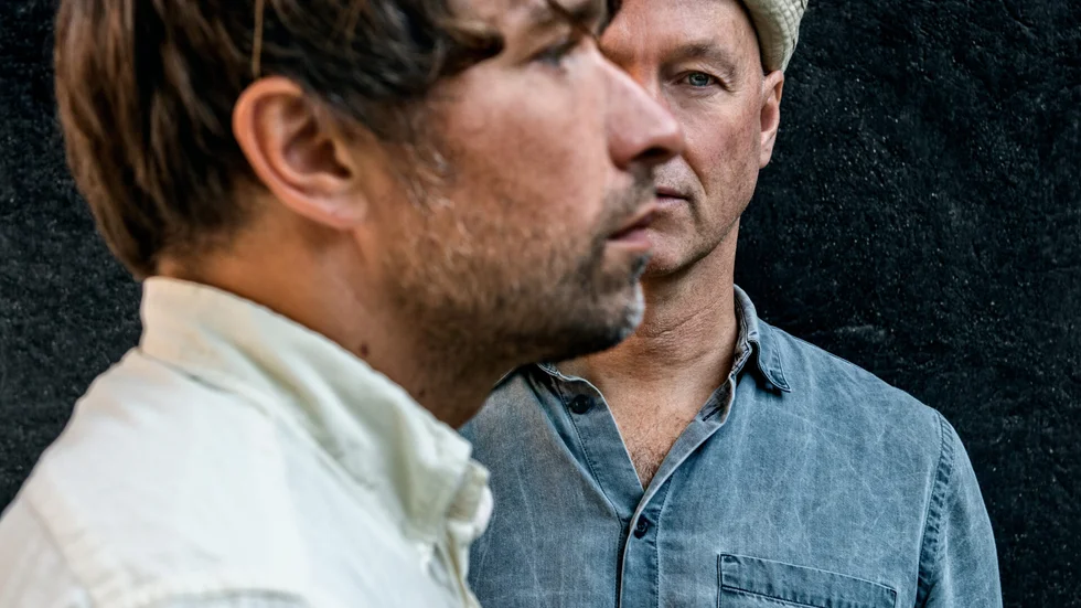 Peter Morén och David Shutrick har båda långa och framgångsrika karriärer bakom sig. Nu har de bildat en duo och släppte ifjol albumet "En åldrande befolkning".