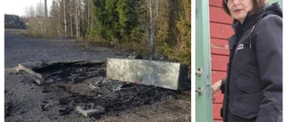 Ny vandalisering vid Trollsjön – toalett eldades upp
