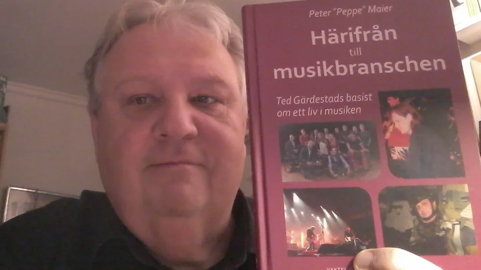 Peter "Peppe" Maier delar med sig av minnen från sina år i musiksvängen i boken "Härifrån till musikbranschen".