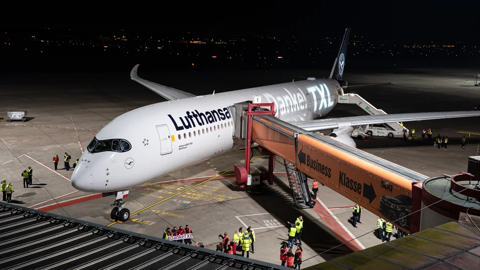 Lufthansa tar fler parkerade flygplan i trafik i jul och nyår, då bokningarna ökar kraftigt. Arkivbild.