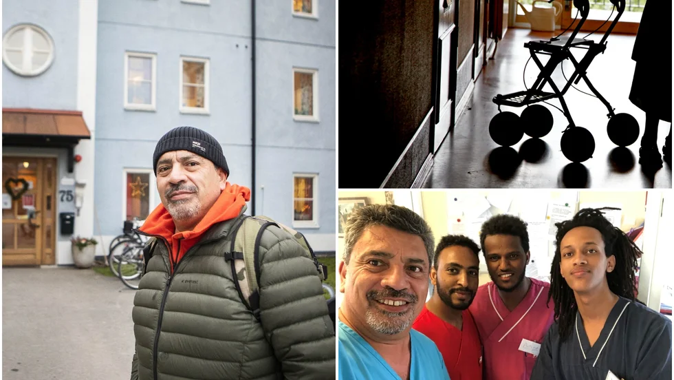 Det är svårt att ge den kärlek man vill under coronapandemin, menar Freddy Müller.