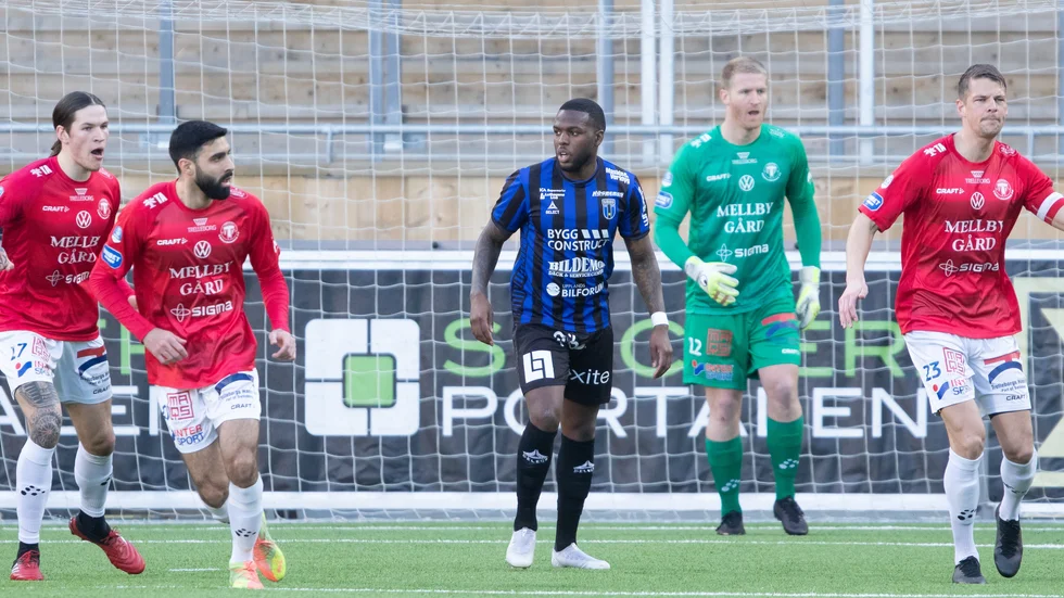 Christian Kouakou och Sirius spelade 1–1 mot Trelleborg i svenska cupen.