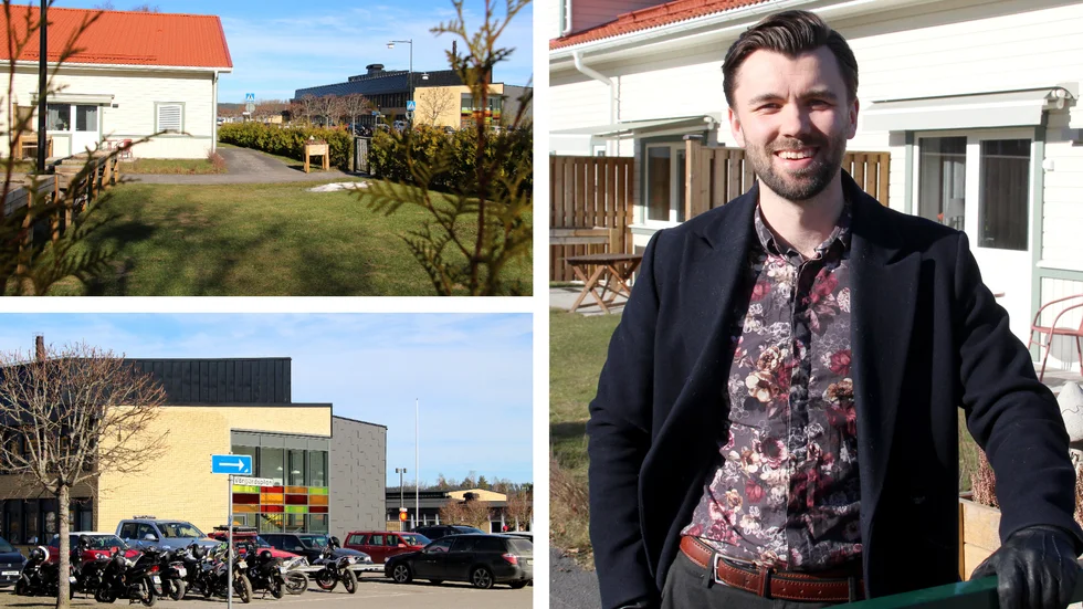 Olliver Sjöqvist, fastighetsansvarig på Kinda kommun, kommer att ansvara för solcellsutbyggnaden på Sjögatan och Värgårdsskolan i Kisa.