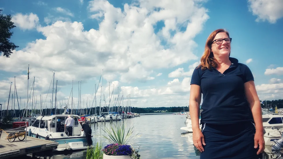 "Det är så mycket folk som rör sig här på sommaren, det skulle inte vara så tokigt om det finns sjöpoliser", säger Anneli Häyren, styrelseledamot i Upsala Motorbåtssällskap, UMS.