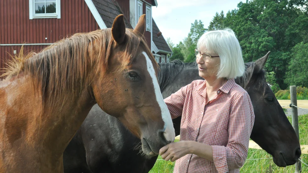 Lena Gawell har ett stort intresse för djur och natur. 