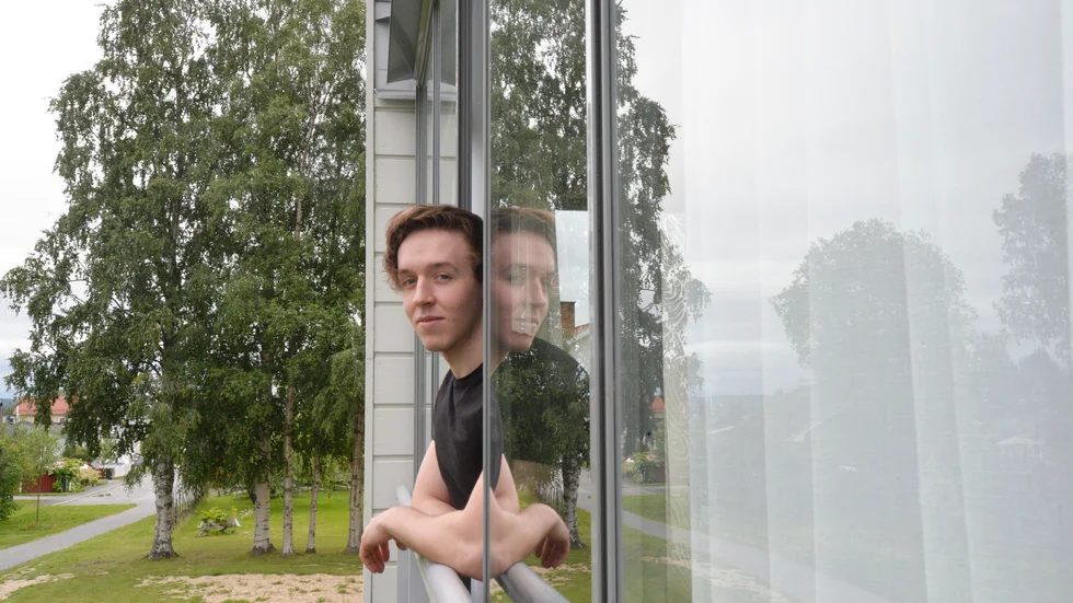 Anton Sehlstedt har siktet inställt på en internationell skådespelarkarriär. 