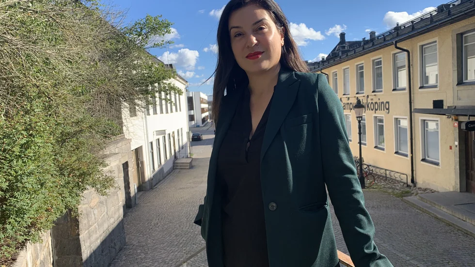 Dalia Eid valdes till 2 vice ordförande i fackförbundet Vision på fredagen.