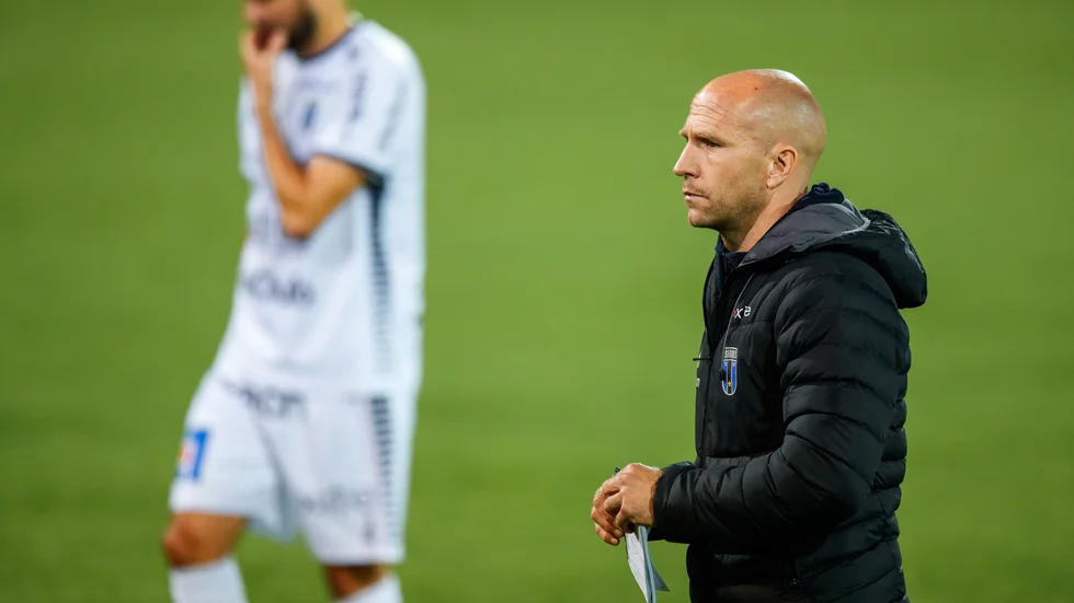 Sirius tränare Henrik Rydström.