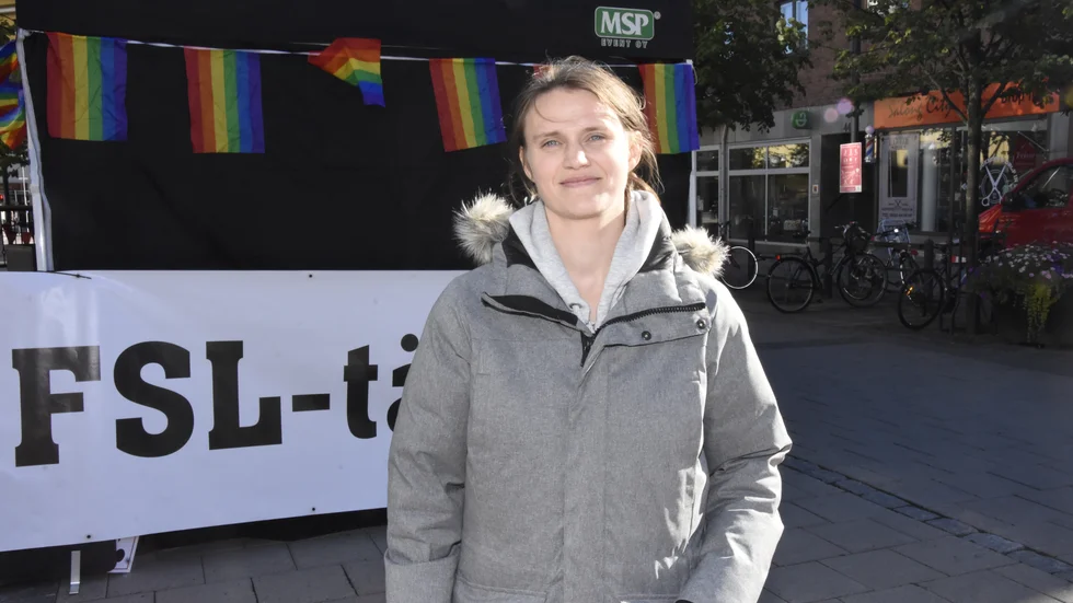 "Det betyder jättemycket", säger Helena Carlsson, verksamhetsledare på RFSL i Luleå och norra Norrbotten, om möjligheten till en fysisk plats under ett digitalt Pride. 