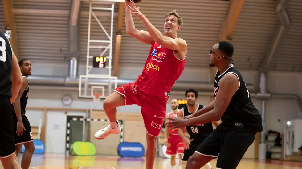 Elias Westerlund blev poängbäst i Uppsala med sina 21 poäng.