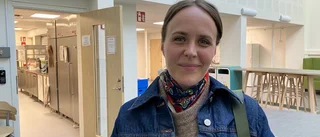Läraren Anna fick kvällens spontana applåd vid debatten