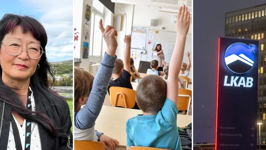LKAB vill att skolstarten i Kiruna skjuts fram, eftersom den sammanfaller med flytten av kyrkan. Viktoria Björklund är skolchef i kommunen.