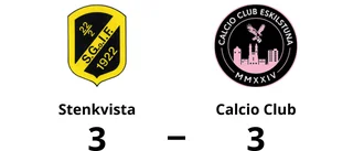 Stenkvista och Calcio Club delade på poängen