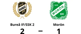 Ledning i halvtid – men förlust till slut för Morön
