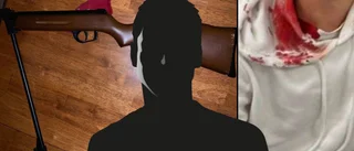 23-åring sköt barn i huvudet – med luftgevär