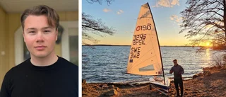 Carl, 17, flyttar till USA – för att segla på heltid