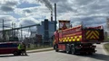 Räddningstjänsten vädrade ut farligt utsläpp av vätgas