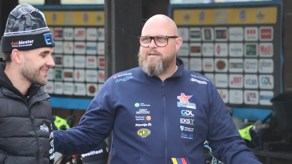 Rikard Kling var nöjd med insatsen, trots förlusten. 