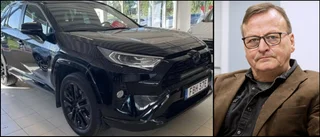 Familjens bil stals under natten: "Obehaglig känsla"