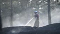 Skogsbrand utanför Nyköping – släckning tog stor del av kvällen