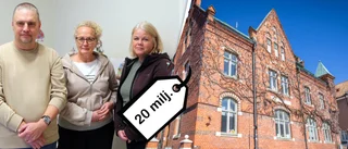 Stora huset i innerstan till salu – förskolan får ett extra år