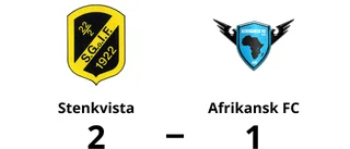 Uddamålsseger för Stenkvista mot Afrikansk FC