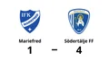 Tuff match slutade med förlust för Mariefred mot Södertälje FF