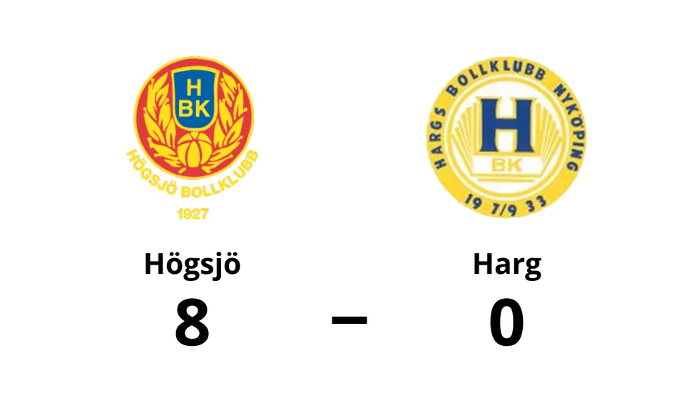 Högsjö BK vann mot Hargs BK