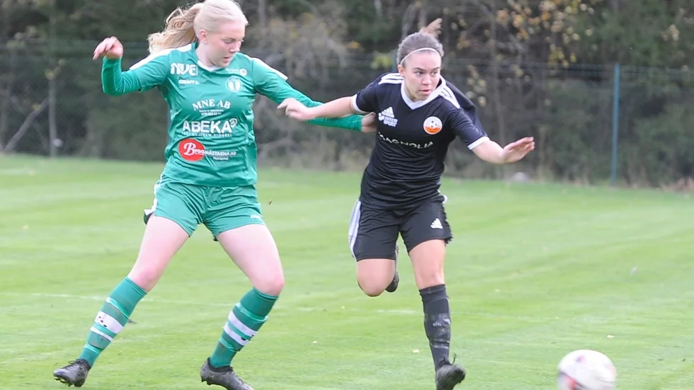Line Höök gjorde matchens enda mål i seriepremiären.