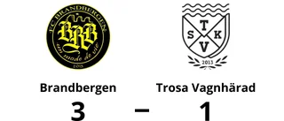 Brandbergen vann mot Trosa Vagnhärad efter stark andra halvlek